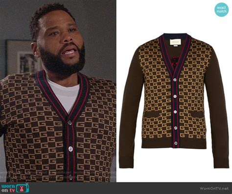 anthony anderson gucci sweater blackish|andre johnson blackish fashion.